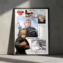 Vinland Saga Poster · Thorfinn & Askeladd