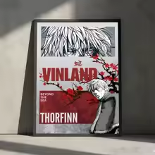Vinland Saga Poster · Thorfinn Red Blossoms